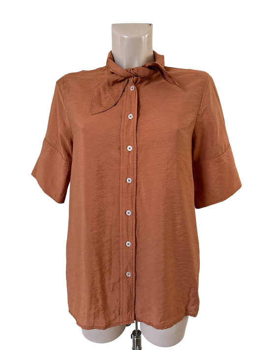 Luxuriös getränkte Bluse M