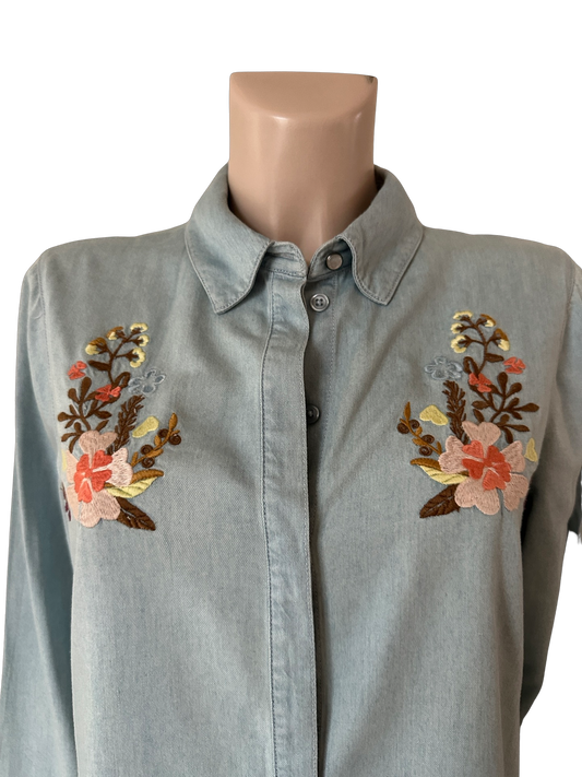 Soaked in Luxury blouse S